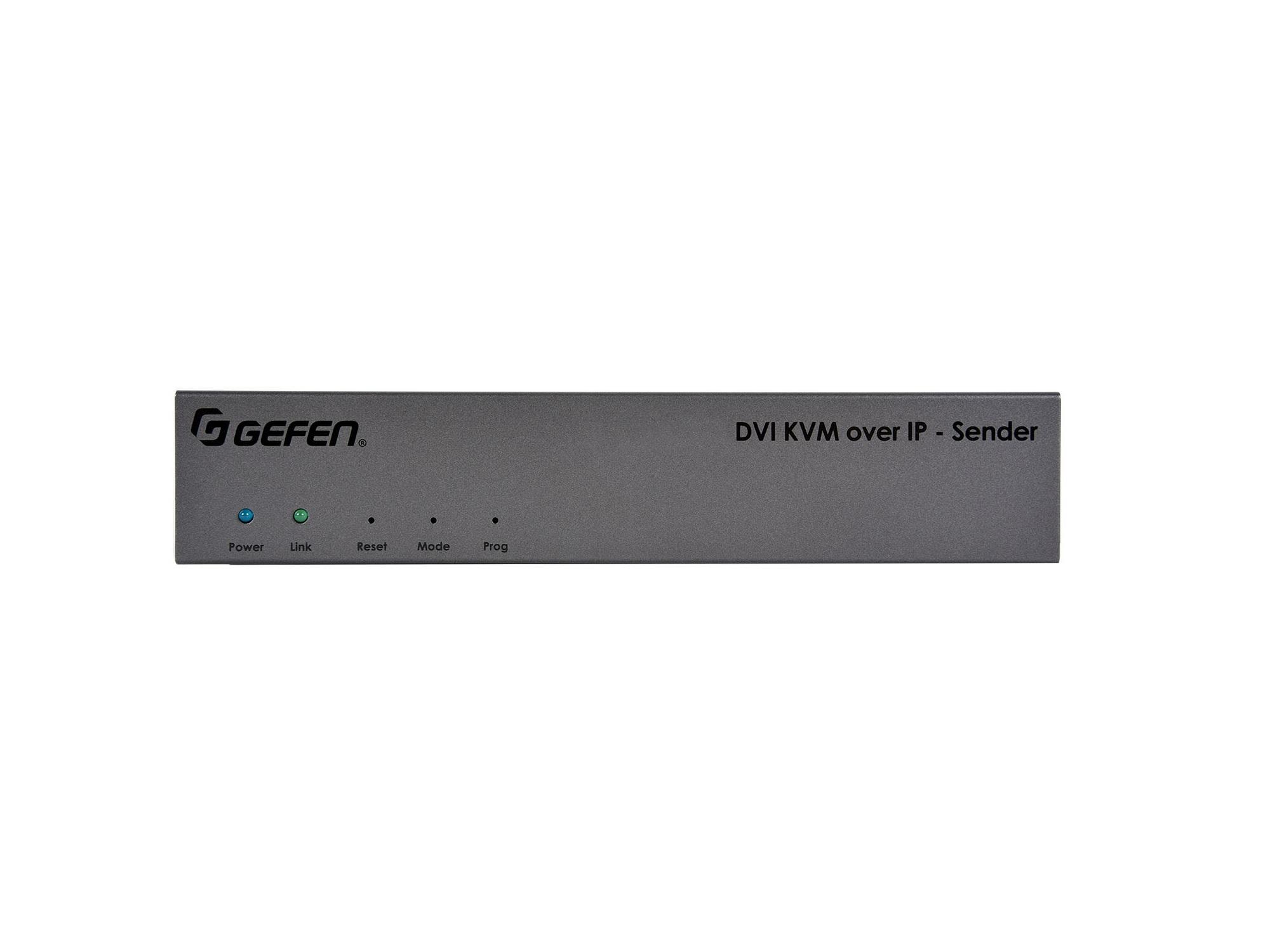 Gefen EXT-DVIKA-LANS-TX DVI KVM over IP Extender (Transmitter) with USB/Audio/RS-232/IR - Image 3