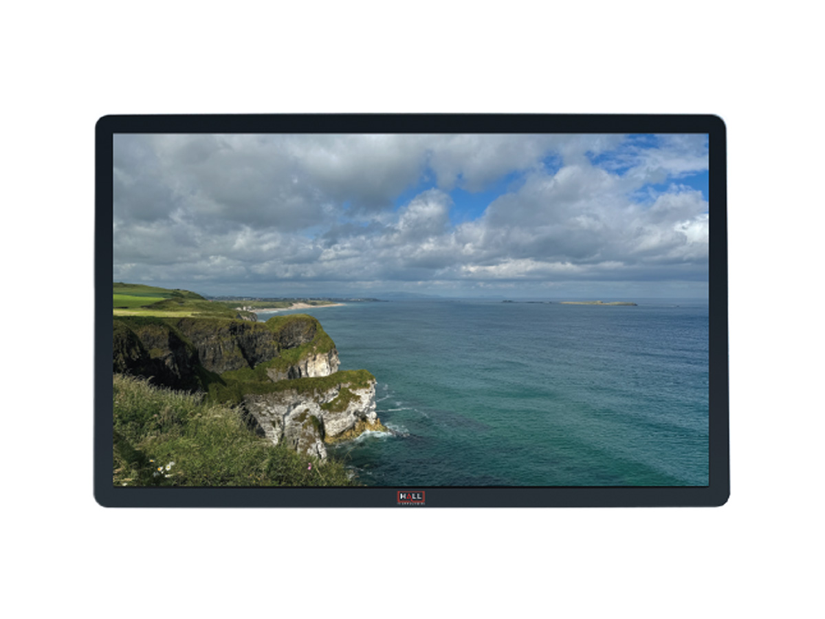 Hall Technologies HT-HVT27 27 inch 2K Touch Monitor 2560×1440 60Hz Kickstand Mount / Capacitive 10-Point / HDMI DP