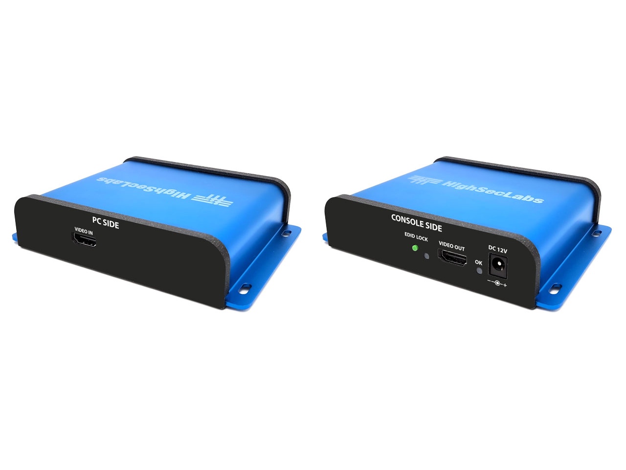 High Sec Labs FV11H-MG Secure 1-Port Galvanic HDMI Isolator 4K30 / PP4.0 Compliant / Medical Grade PSU / 3kV Isolation