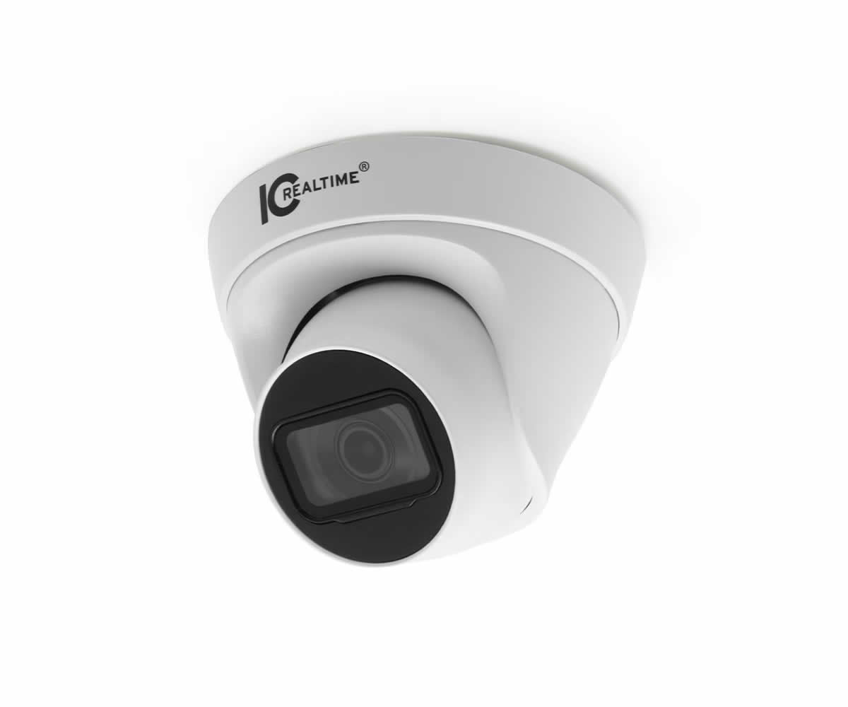 ICRealtime IPEG-E20F-IRW4 2MP IP Eyeball Dome Camera 2.8mm 102deg FOV PoE IP67 Smart IR 98ft