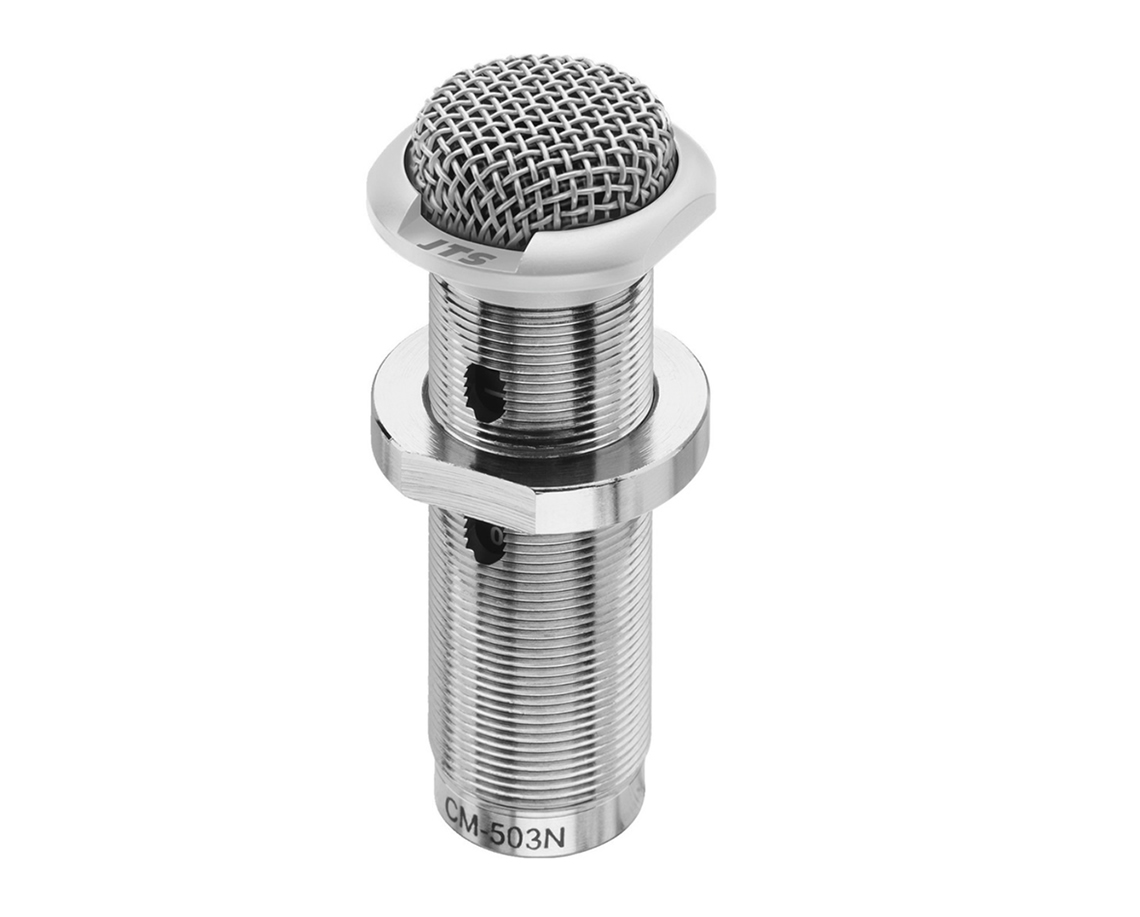JTS CM-503N (W) Built-in electret microphone / White