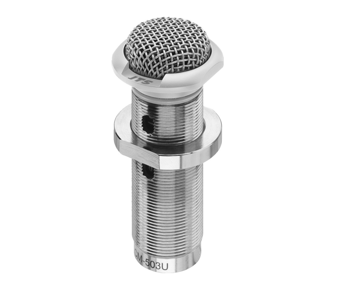 JTS CM-503U (W) Built-in electret microphone / White