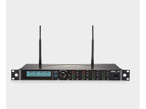 JTS R-4 UHF 4 Channel Wideband Diversity Wireless Receiver