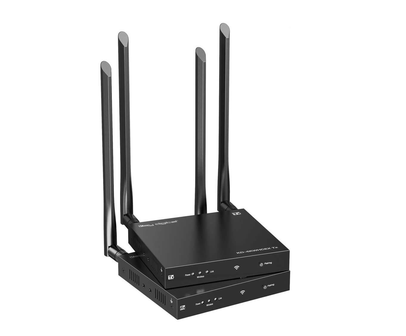 Key Digital KD-4KWHCEX 4K HDMI Wireless Extender Kit / IR / 100 ft Range / 18 Gb/s Bandwidth / HDR10