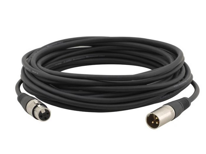 Kramer C-XLQM/XLQF-100 XLR (M) to XLR (F) Quad Style Cable – 100ft