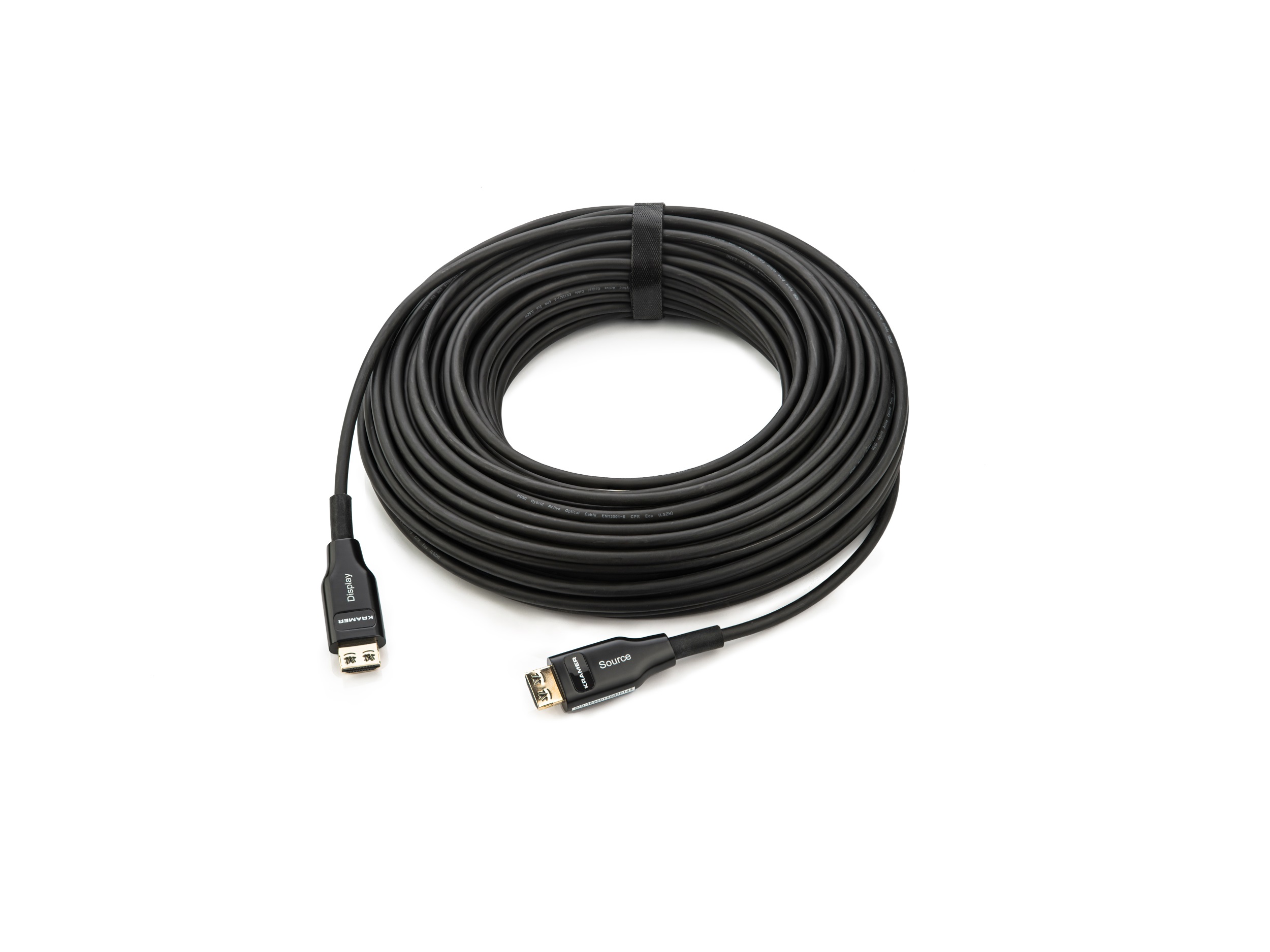 Kramer CP-AOCH/UF-328 100m/328ft 8K/60Hz Ultra High-Speed HDMI Optic Hybrid Cable-Plenum Rated