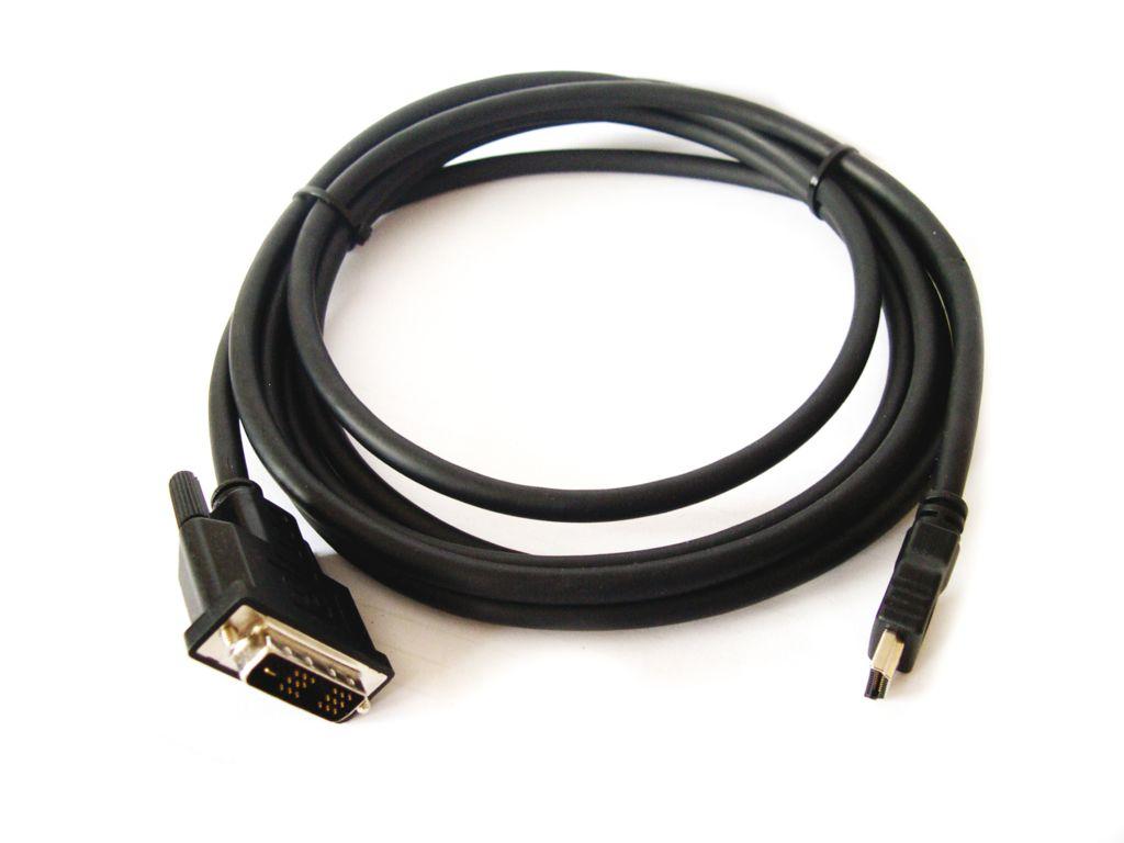Kramer C-HM/DM-15 HDMI (M) to DVI-D (M) Cable – 15ft