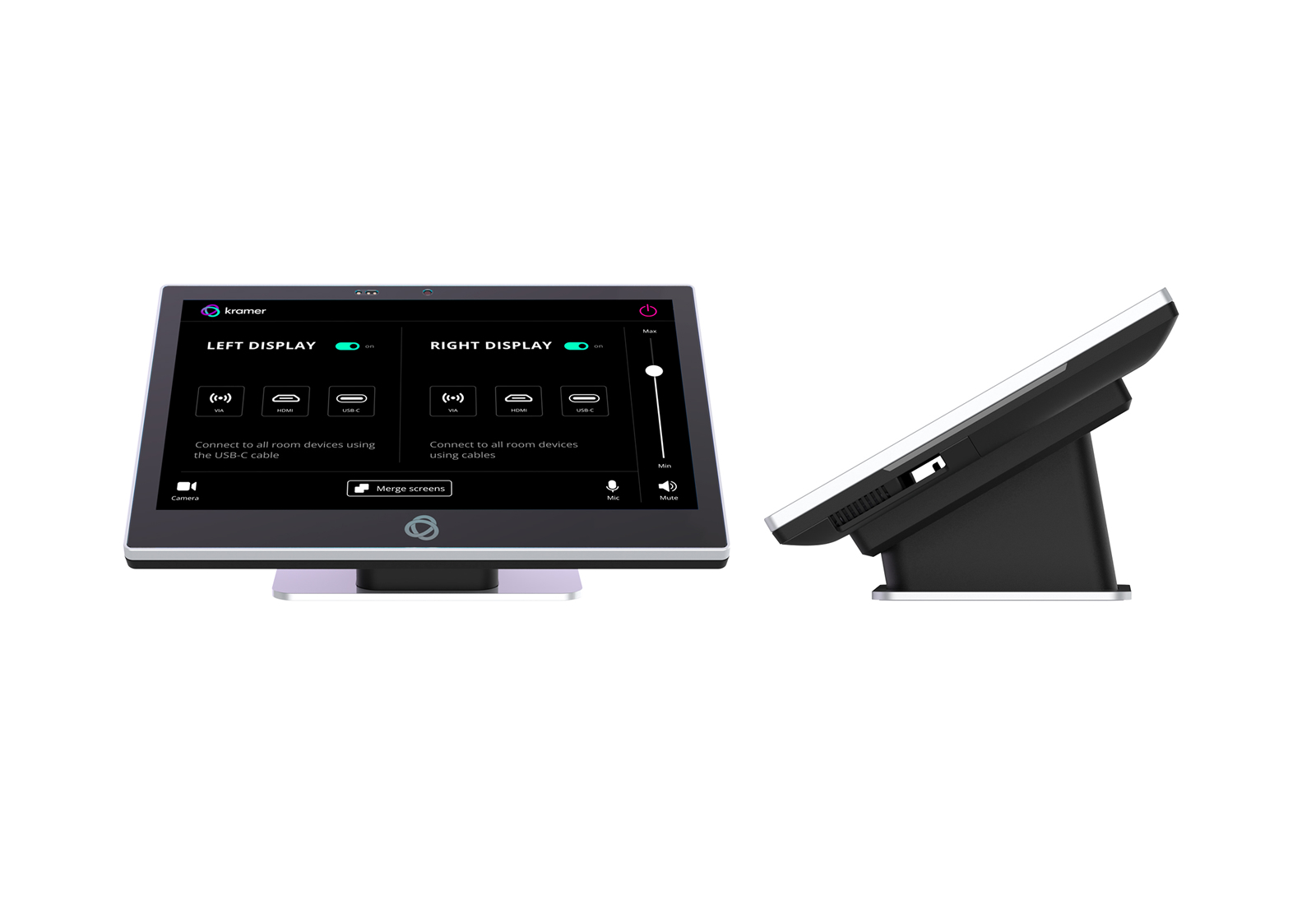 Kramer KT-2015WM 15 Inch Multi-Touch Wall Mount Tablet/IPS Display/1920×1080/Android 11/PoE