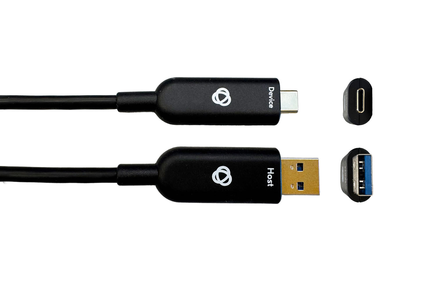 Kramer CLS-AOCU32/AC-131 USB-A to USB-C Cable 131ft 10Gbps USB 3.2 Gen2 Fiber/Copper Data Only