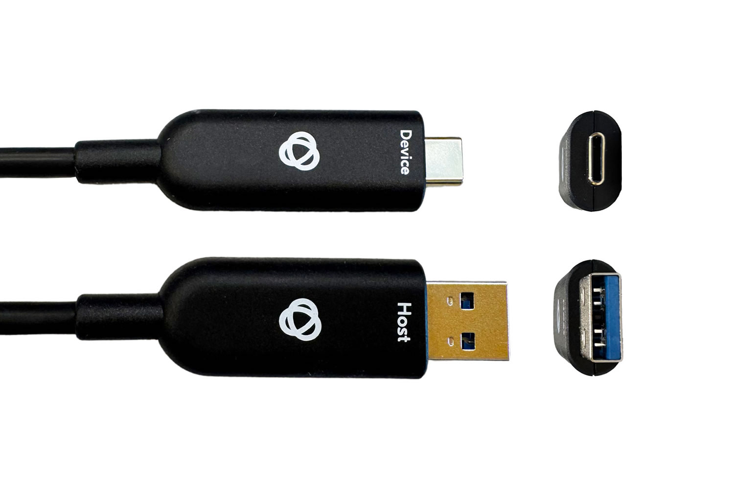 Kramer CP-AOCU32/AC-131 USB 3.2 Gen 2 USB-A to USB-C Hybrid Optical Copper Cable 131ft 10Gbps