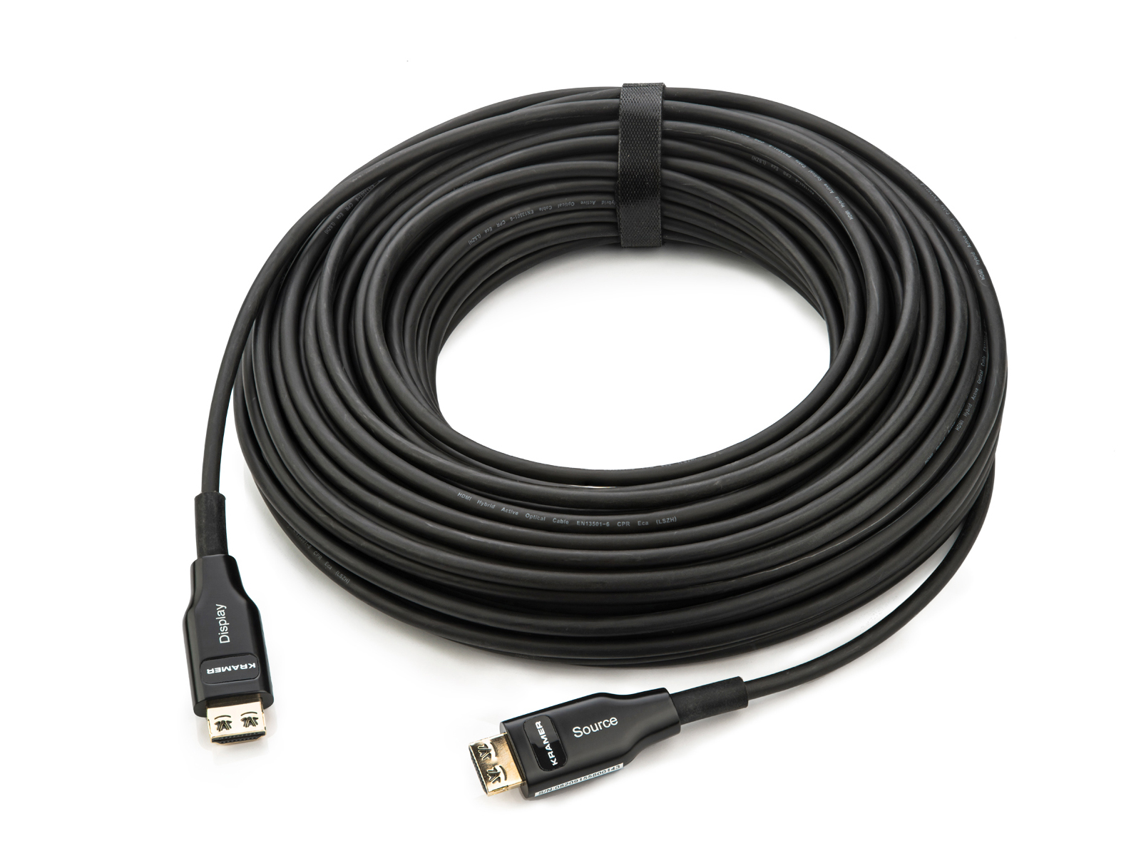 Kramer CP-AOCH/60F-164 50m/164ft High-Speed HDMI Optic Hybrid Cable – Plenum Rated