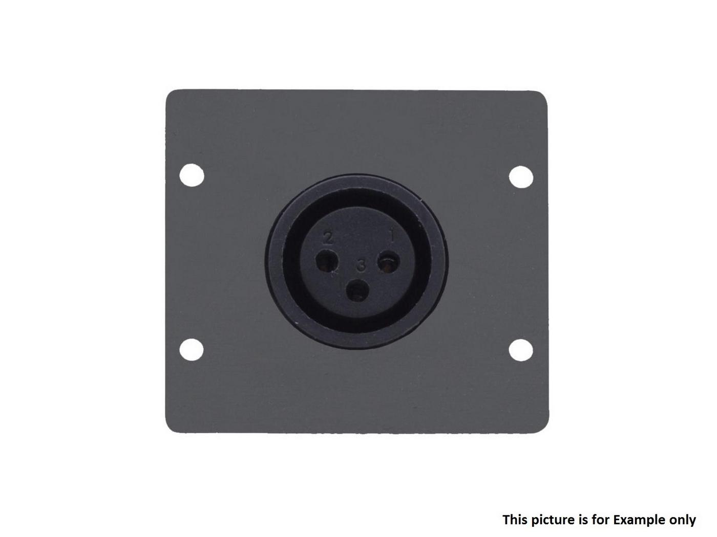 Kramer WA-1XLF(B) XLR Wall Plate Insert/Black