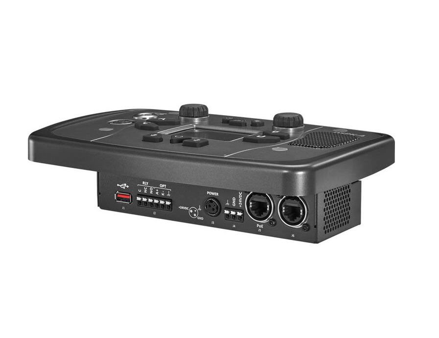 RTS DSPK4-F 5F IP 4-Channel Flush Mount User Station, 5-Pin Female