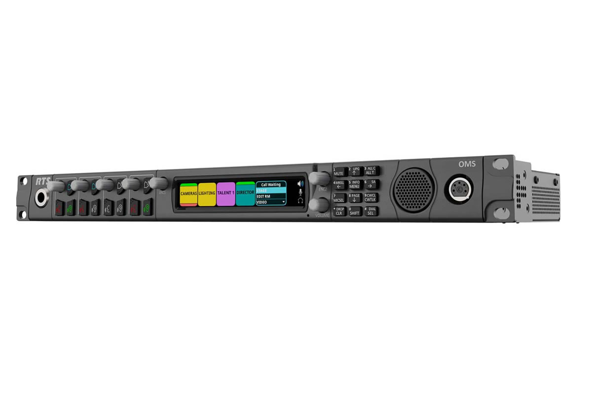 RTS OMS INTERMED 5F OMS Intermediate Digital Partyline Intercom Base/5-Pin Female