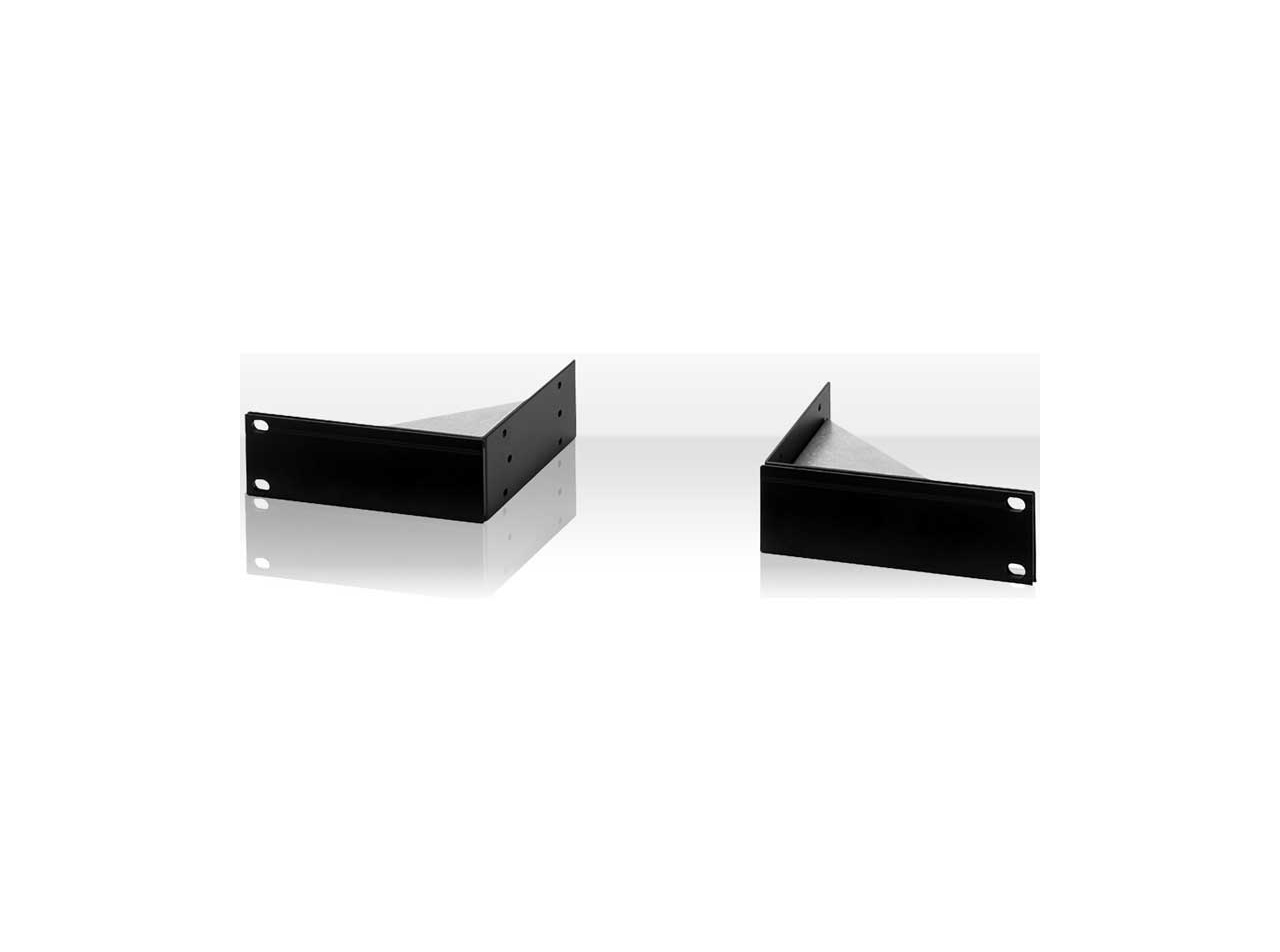 RTS RMK-S BLACK Single Rack Mount Kit Black / 1RU Center Mount CIA-1000