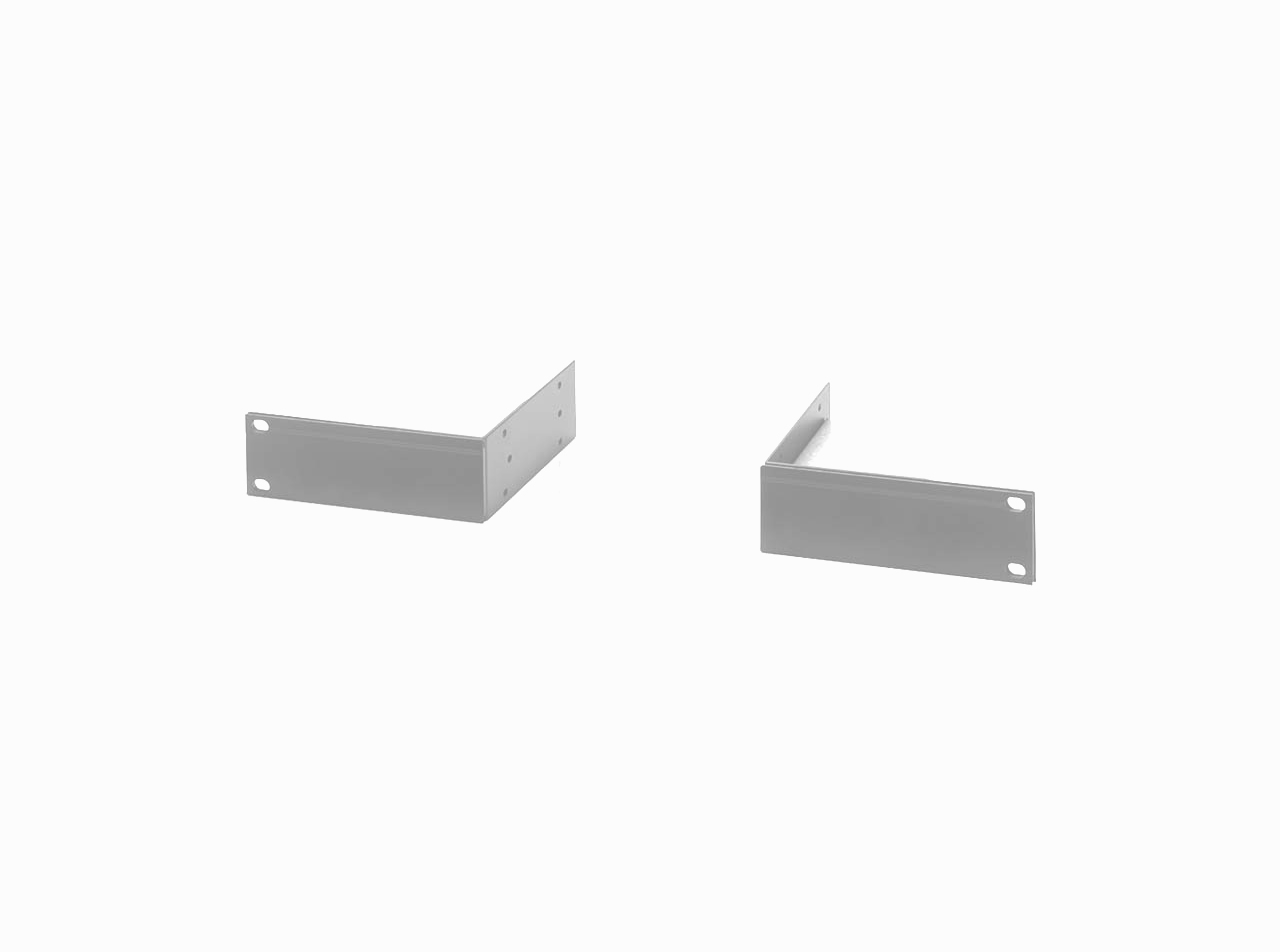 RTS RMK-S GREY Single Rack Mount Kit Gray / 1RU Center Mount / CIA-1000 Compatible