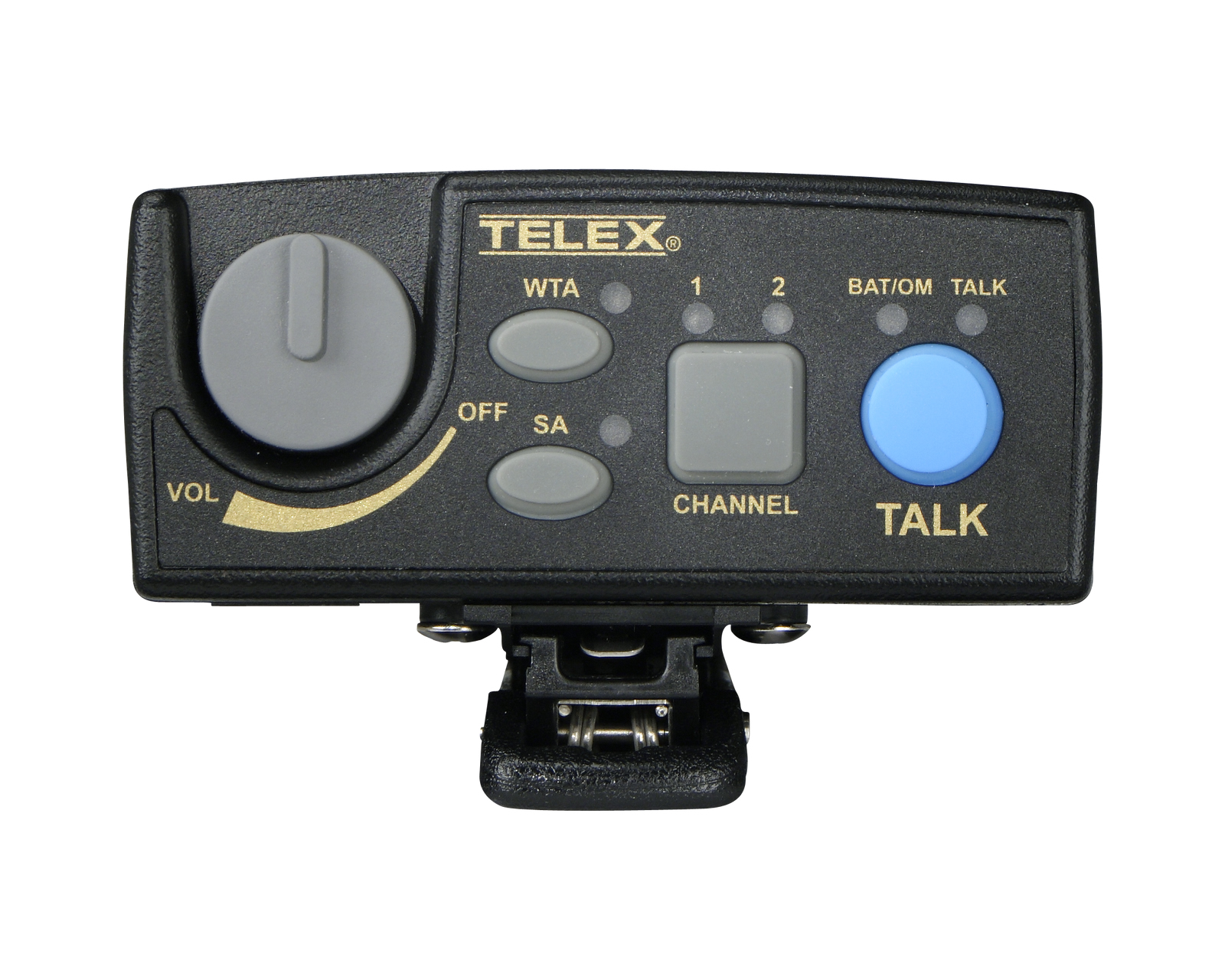 RTS TR-80N B3 R4 US UHF beltpack, 2ch, band B3, 4F headset