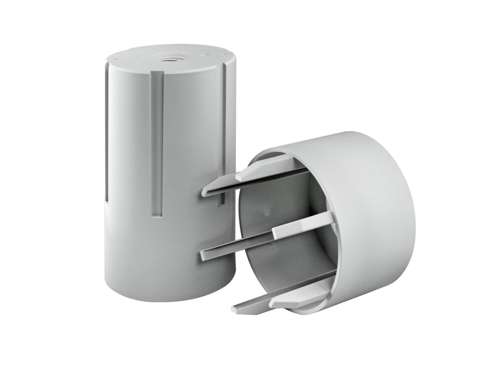Soundtube DS31-EZ-CS-WH Cylindrical Designer Sleeve Complete Speaker (White) - Image 2