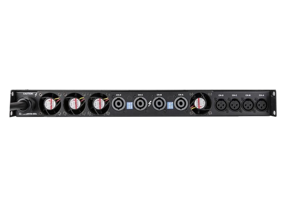 Studiomaster QX2-2000 QX Series 2-Ch Compact Power Amplifier/Up to 5780 Watts (4 ohm Bridged) Power - Image 2