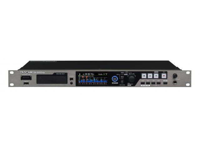 TASCAM DA-6400dp Compact 64-channel digital multitrack recorder/player with Redundant Power Supply