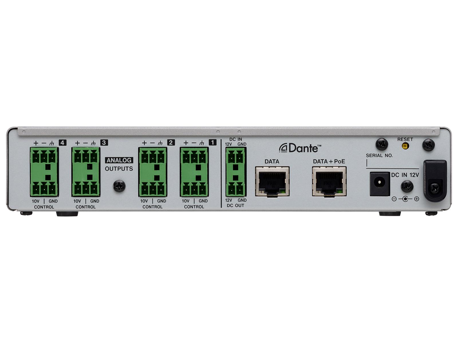 TASCAM ML-4D/OUT-E Line Output Dante Converter with DSP Euroblock - Image 3
