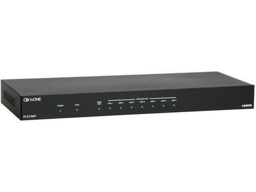 TV One 1T-CT-647 1×7 HDMI v1.4 1080p/4K over CAT5e/CAT6 Extender (Transmitter)/Splitter