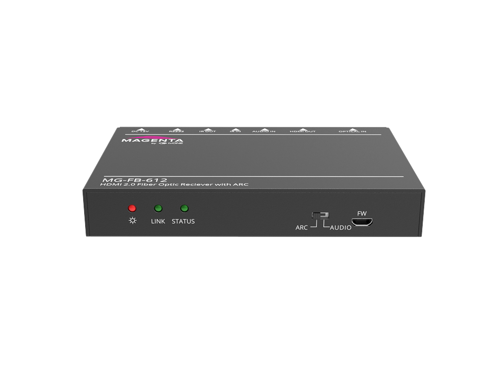 TV One MG-FB-61x 4K60 HDR HDMI 2.0 Fiber Optic Extender (Transmitter/Receiver) Kit with ARC/IR up to 984ft/300m - Image 4