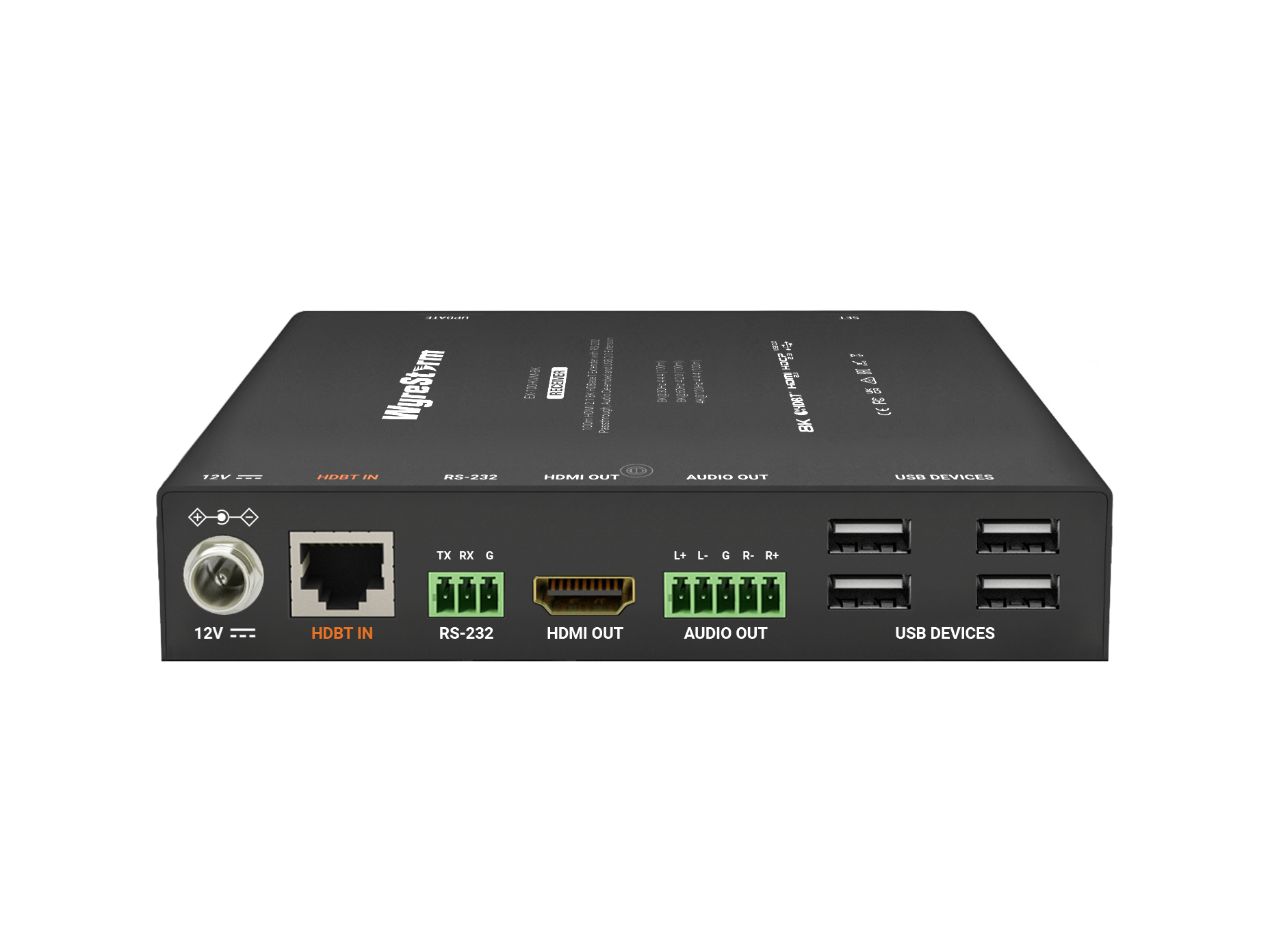 WyreStorm EX-100-KVM-8K HDBaseT 100m HDMI 2.1 Extender / 8K@30Hz or 8K@60Hz 4:2:0 / USB2.0 / RS232 / Audio - Image 2